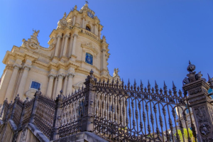 Ragusa Ibla, Duomo of San Giorgio, dating to the 18th century (Sicily, Italy)